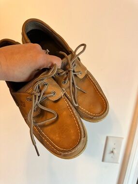 Men's Casual Sperry Boat Shoes in Tan